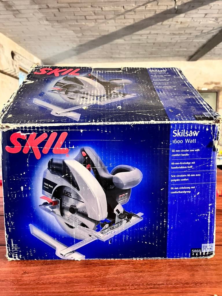 Skil cirkelzaag type 5866 66mm, Doe-het-zelf en Bouw, Ophalen, Zo goed als nieuw