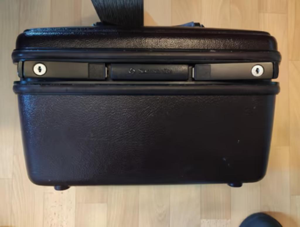 2 pcs -Samsonite Silhouette 5 + Samsonite sac voyage (+acc.), Enlèvement ou Envoi, Comme neuf