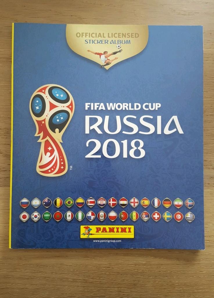 Leeg stickerboek FIFA world cup Russia 2018 Panini, Ophalen of Verzenden, Nieuw, Overige typen
