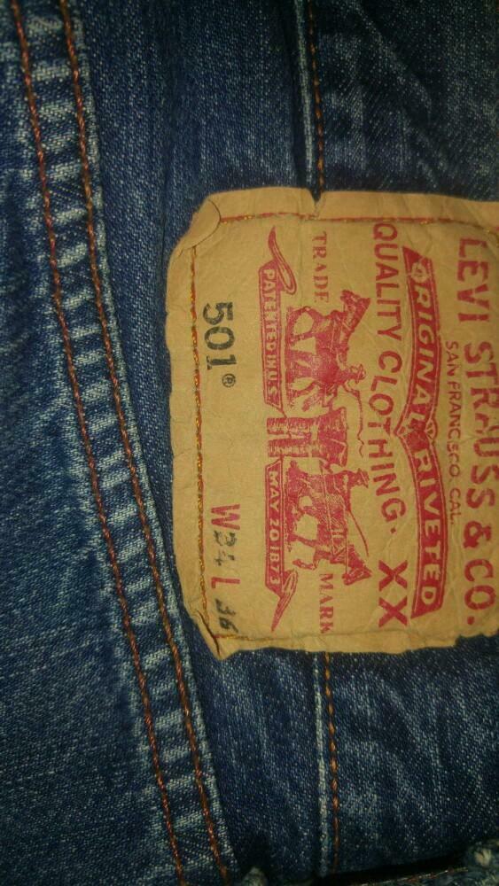 Jeans levi's 501 w 34 L 36, Enlèvement, Comme neuf