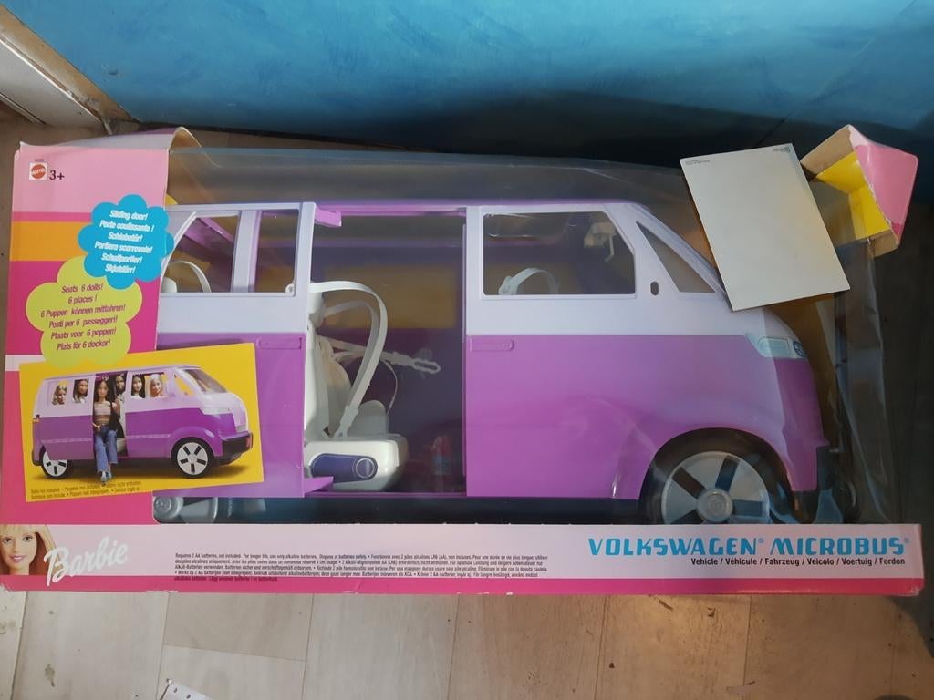 Volkswagen bus Barbie - encore neuf dans son emballage, Enlèvement ou Envoi, Comme neuf