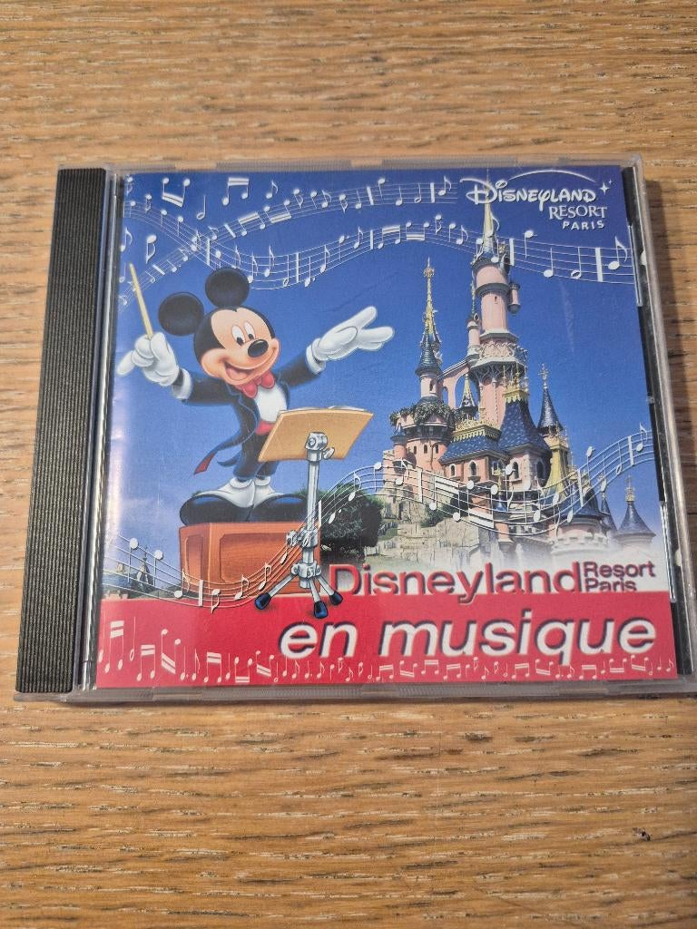 Cd Disneyland Resort Paris en musique, Enlèvement ou Envoi, Autres personnages, Comme neuf, Autres types