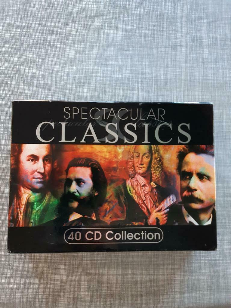 Coffret Spectacular Classics 40 CDs 2004 tous les masters, Enlèvement ou Envoi, Utilisé, Musique de chambre, Coffret