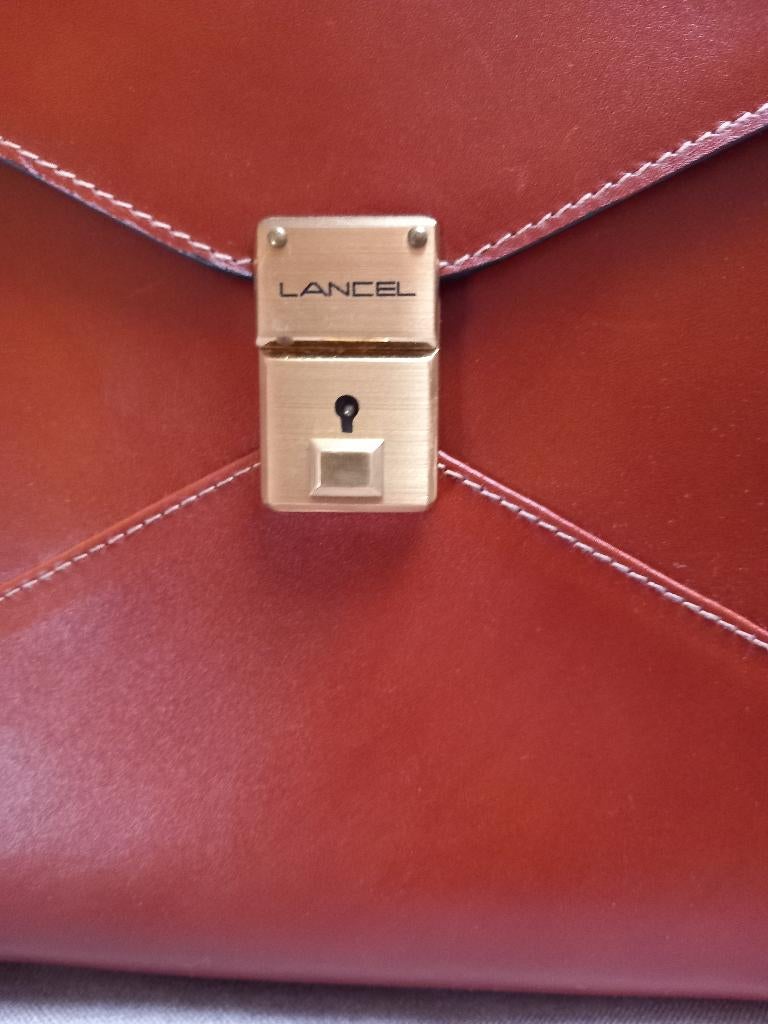 cartable LANCEL NEUF, Enlèvement, Cuir