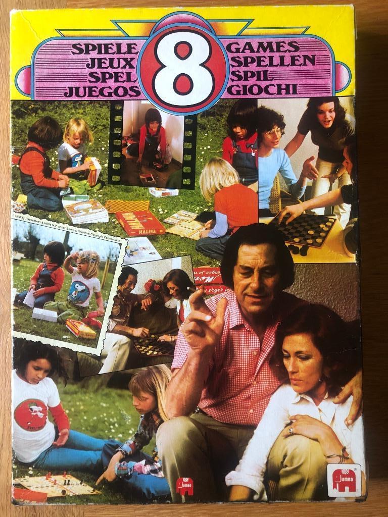 Gezelschapsspellen (8 st.), Hobby en Vrije tijd, Vijf spelers of meer, Ophalen of Verzenden, Gebruikt, Jumbo