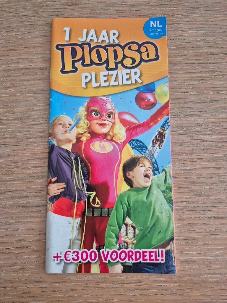 Folder Plopsa 1 jaar plezier 2011, Ophalen of Verzenden, Zo goed als nieuw