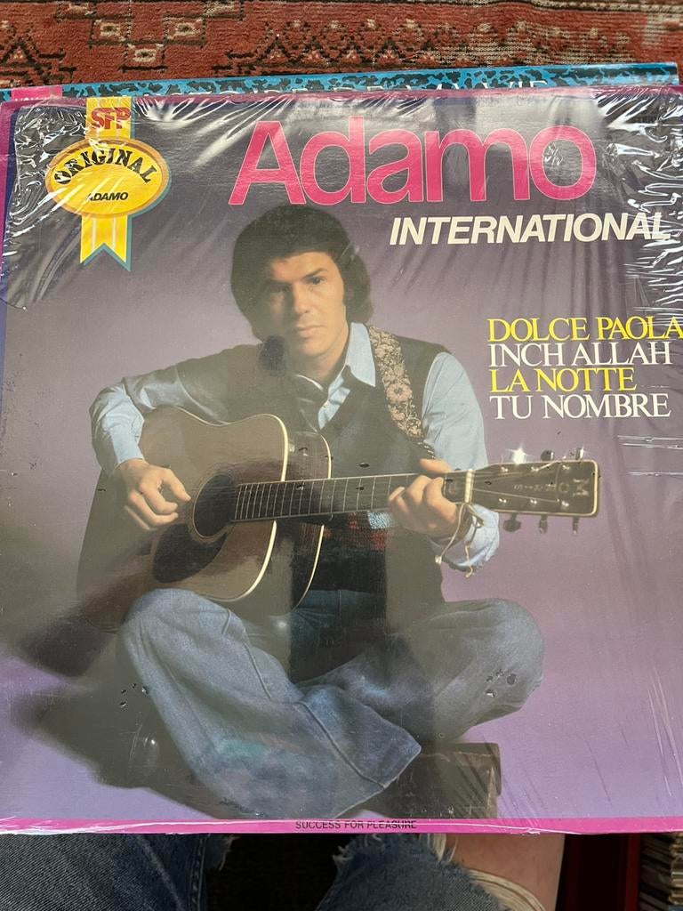 Lp adamo / international, Cd's en Dvd's, Ophalen, Zo goed als nieuw