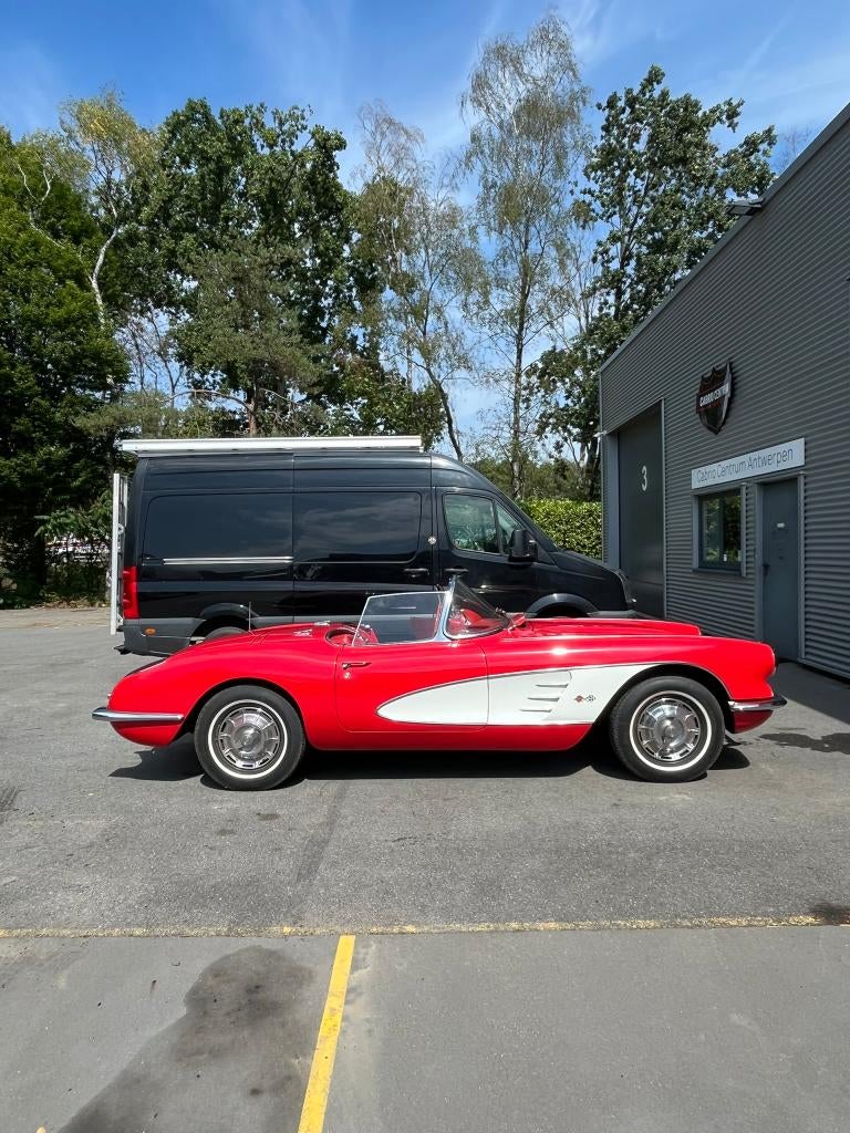 1960 Corvette C1 (Manueel), Auto's, Achterwielaandrijving, Leder, Handgeschakeld, 2 zetels