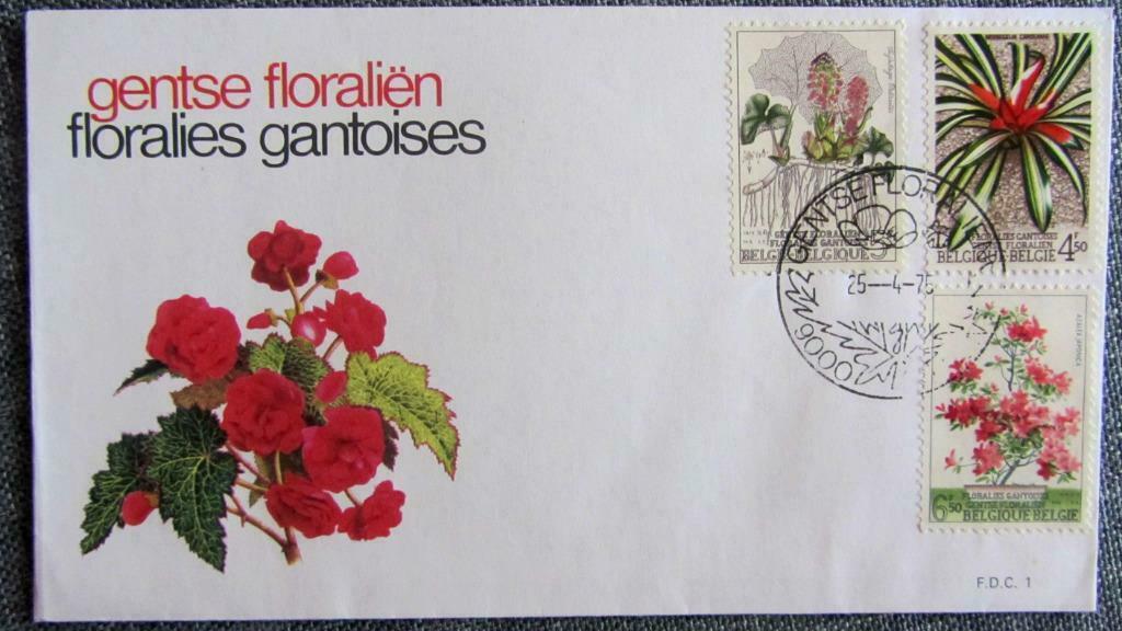 FDC- FLORALIËN-BLOEMEN- PLANTEN- BELGIË, Enlèvement ou Envoi, Affranchi, Animal et Nature