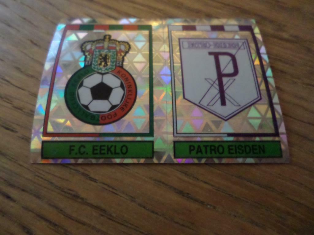 Emblème EEKLO - EISDEN Panini Football Belgique 95 nº356., Enlèvement ou Envoi, Neuf, Cartes de joueur