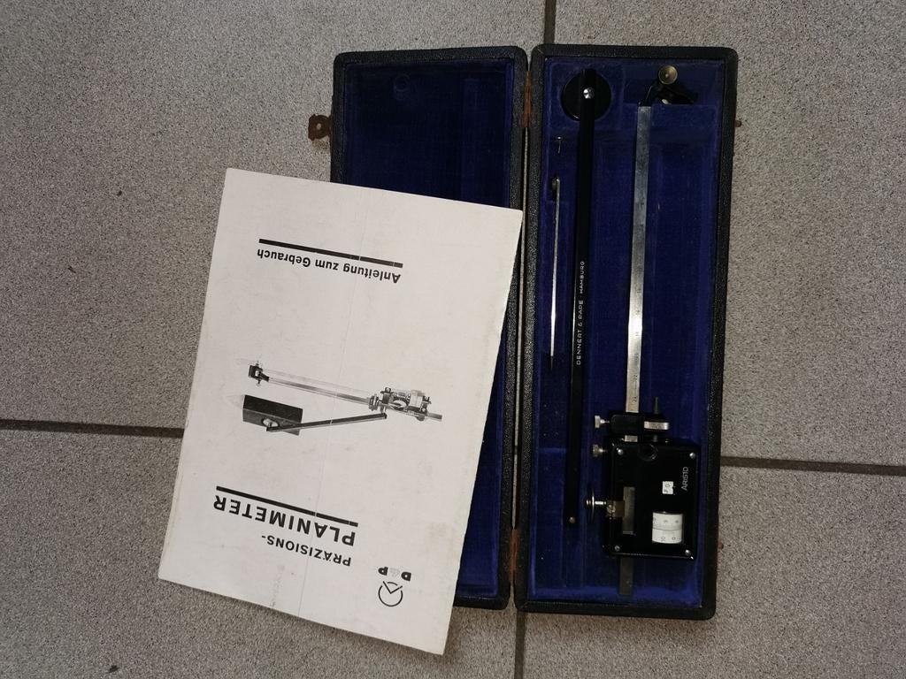 Precisieplanometer Aristo, Ophalen