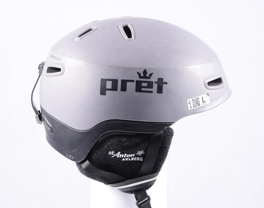 59 60 61 62 cm ski snowboard helm PRET LID, Ophalen of Verzenden, Gebruikt, Ski, Carve
