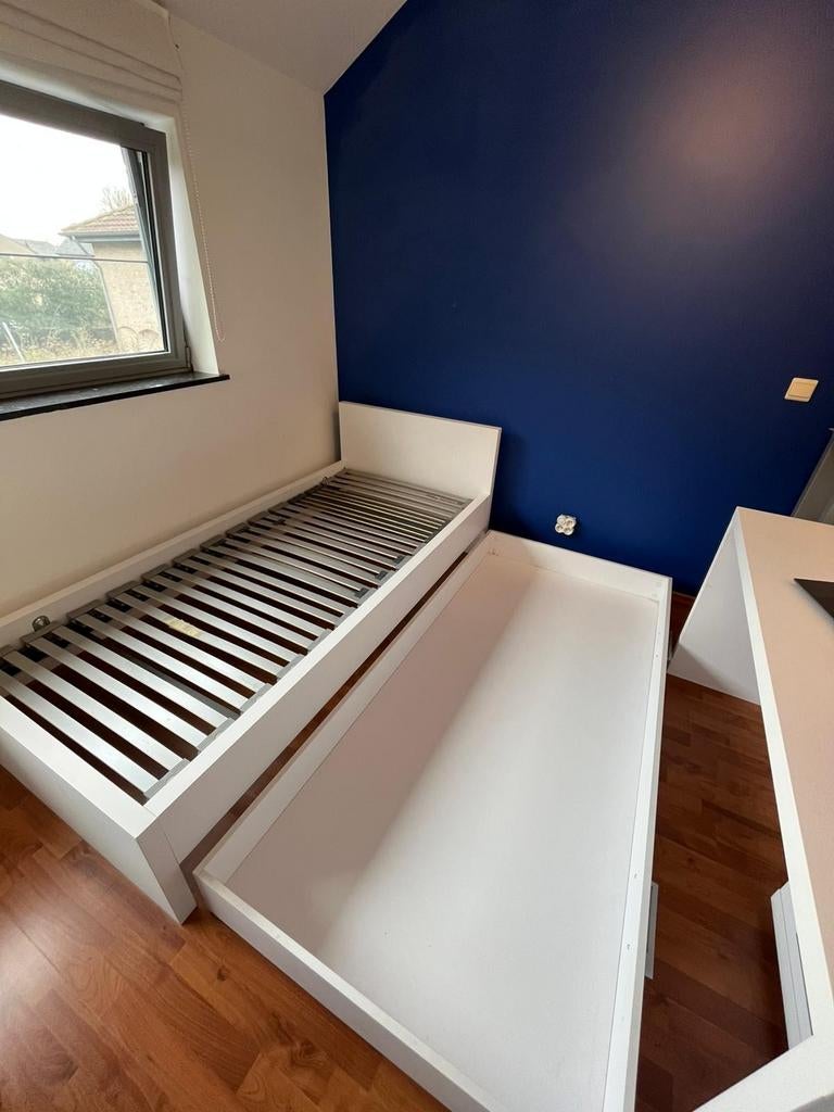 1 persoonsbed met bedlade, Ophalen