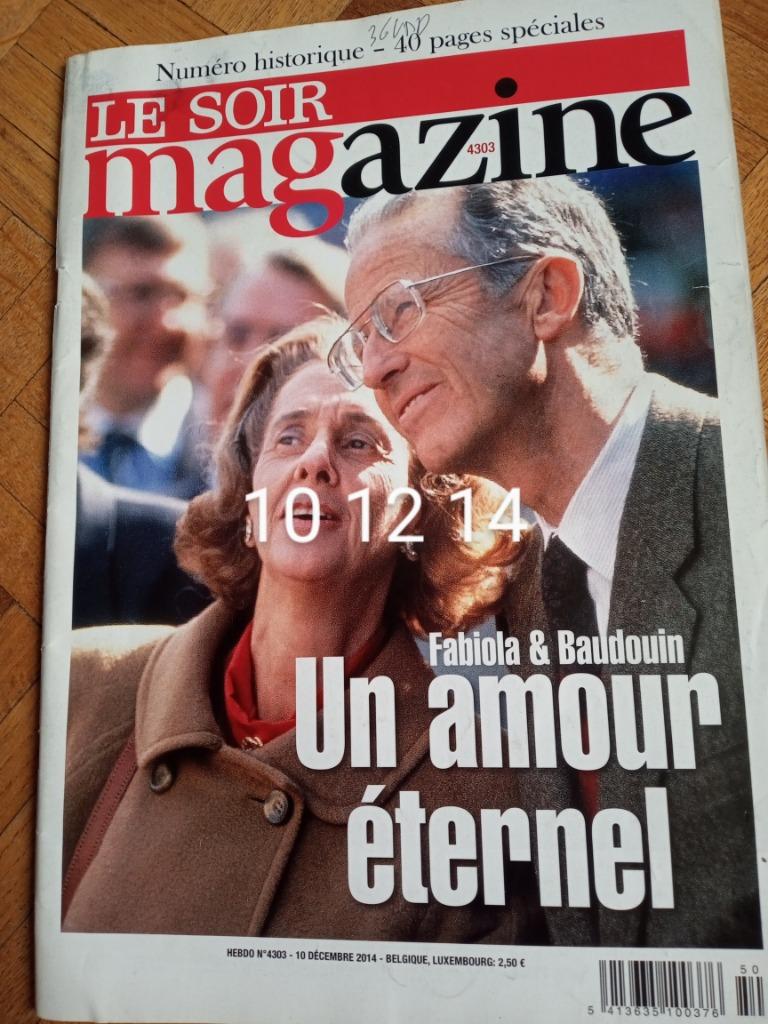 Revue le soir mag Fabiola et Baudoin un amour éternel, Enlèvement