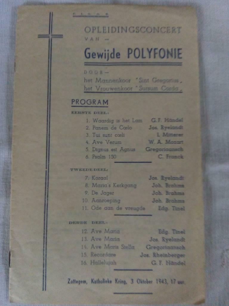 Gewijde polyfonie, Ophalen of Verzenden