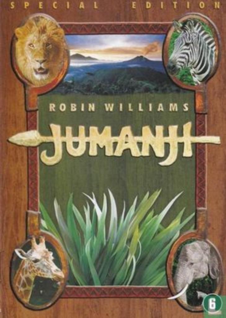 JUMANJI  ( ROBIN WILLIAMS ), Ophalen of Verzenden, Zo goed als nieuw