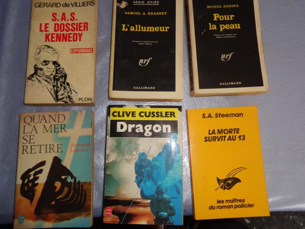 Lot 6 detective- en spannende romans, Ophalen