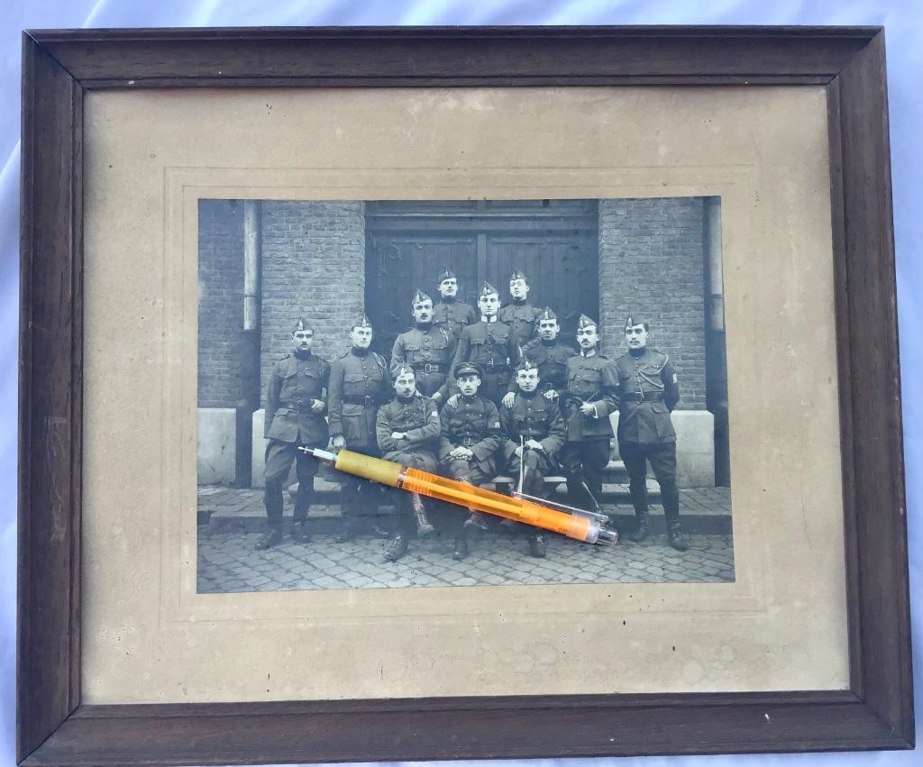 Cadre soldats belge, Collections, Objets militaires | Général, Enlèvement ou Envoi, Armée de terre