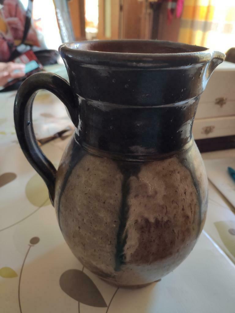 Pot cruche de Bouffioulx, Antiquités & Art, Antiquités | Céramique & Poterie, Enlèvement ou Envoi