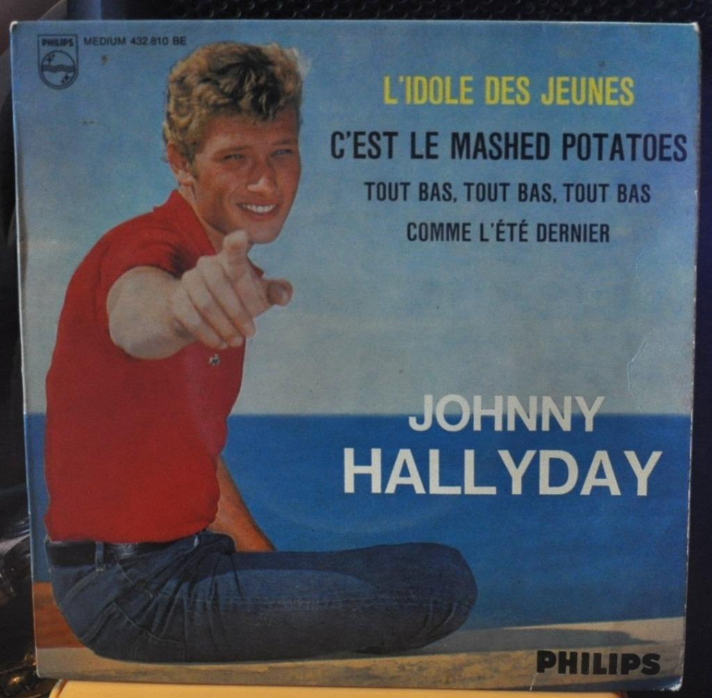 vinyl 45 tour johnny halliday l'idole des jeunes (x20325), CD & DVD, Enlèvement ou Envoi, Utilisé