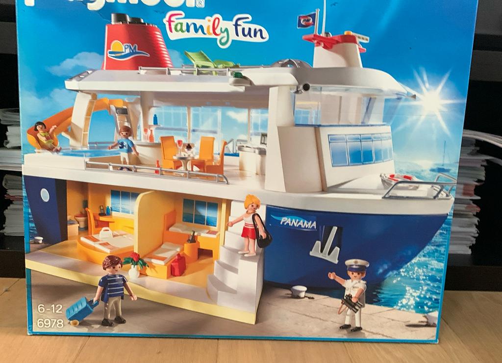 Cruiseschip playmobil, Kinderen en Baby's, Speelgoed | Playmobil, Ophalen of Verzenden, Zo goed als nieuw