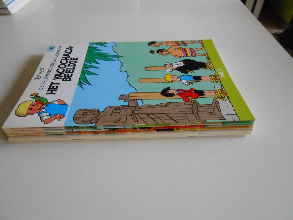 6 strips jommeke aan 1 euro per strip .Herdrukken, Ophalen of Verzenden