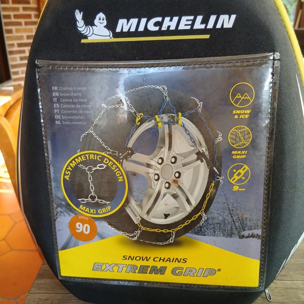 Chaine michelin extrem grip 90, Enlèvement
