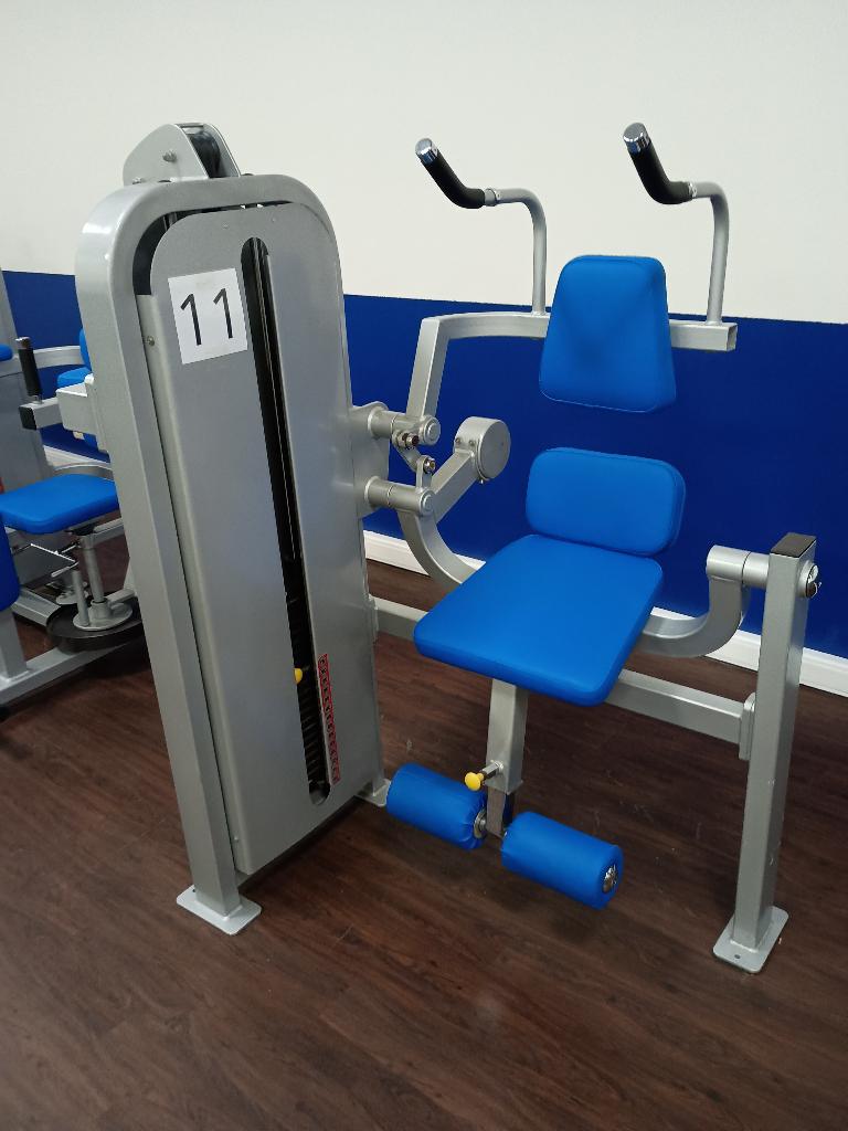 Volledige set fitness toestellen (18 stuks), Enlèvement, Utilisé, Bras