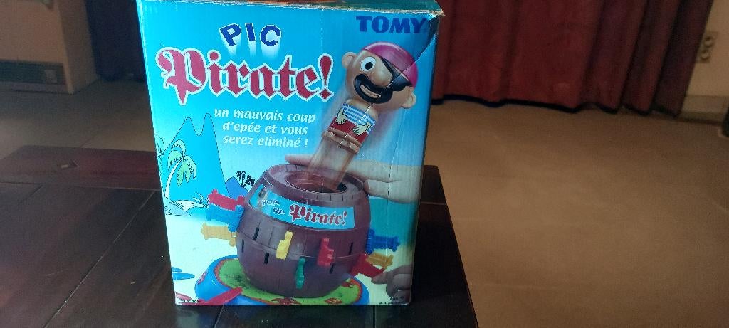 Jeu Pop-Up Pirate, Enlèvement
