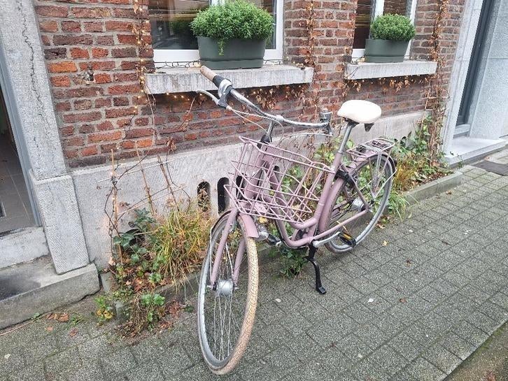 Damesfiets Roze, maat 54, Fietsen en Brommers, Fietsen | Dames | Damesfietsen, Overige merken, Versnellingen, Ophalen of Verzenden