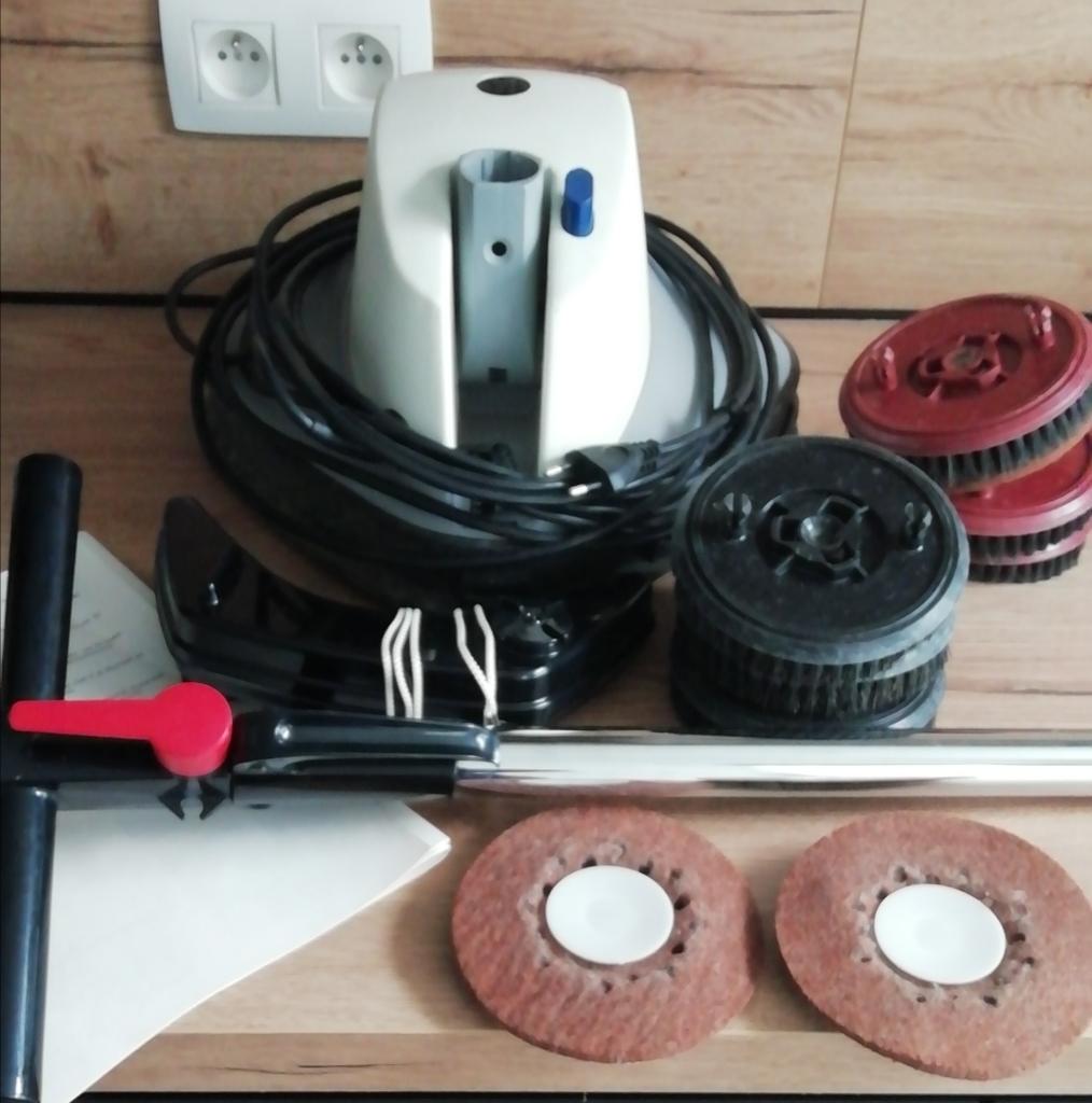 boenmachine Electrolux, Enlèvement
