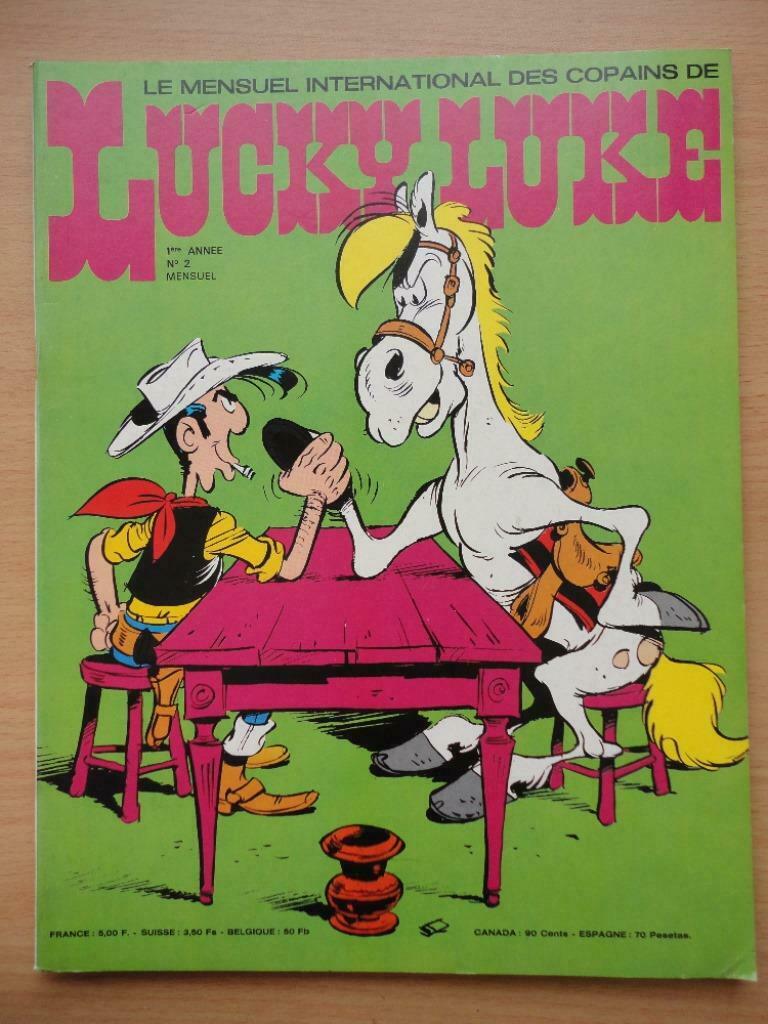 1974 magazine international mensuel lucky luke N°2 goscinny, Enlèvement ou Envoi, Neuf