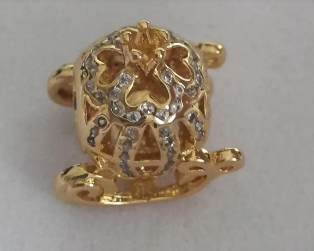 Charme Pandora carrosse gold, Enlèvement ou Envoi