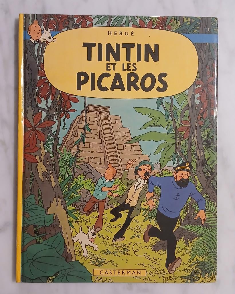 BD Tintin et les Picaros Hergé EO, Livres, Enlèvement ou Envoi, Une BD, Utilisé, Hergé