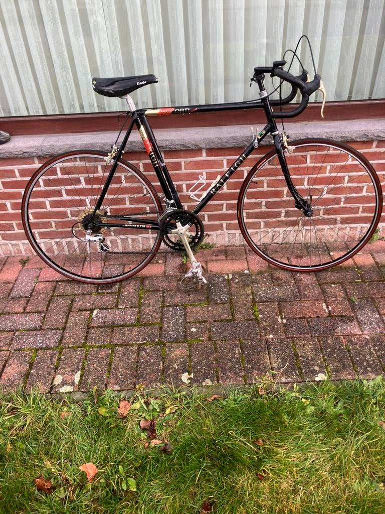 Koersfiets  Raleigh pedalen campanola, Fietsen en Brommers, 55 tot 59 cm, Ophalen, Jaren '60 of nieuwer