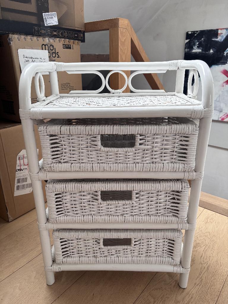 nachtkastje, Huis en Inrichting, Overige materialen, Gebruikt, 45 tot 65 cm, 55 tot 70 cm