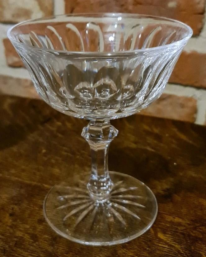Vintage handgeblazen kristallen glazen servies Waterford, Antiek en Kunst, Ophalen