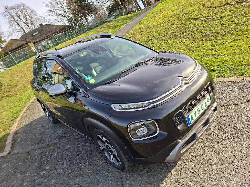 Citroen C3 Aircross 15 HDI eur6 2020 leer, airco, GPS, Auto's, Citroën, Monovolume, Euro 6, Leder, Bedrijf