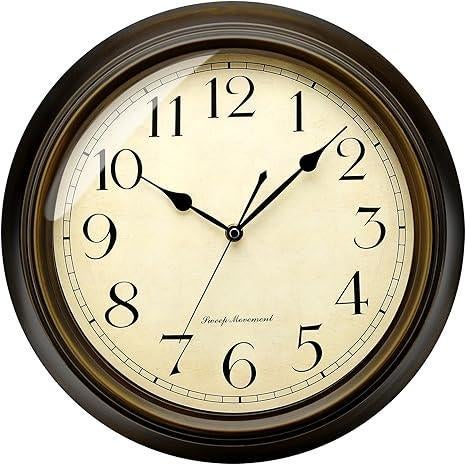 retro wandklok | 33cm | GRATIS LEVERING, Huis en Inrichting, Woonaccessoires | Klokken, Nieuw, Wandklok, Analoog, Verzenden