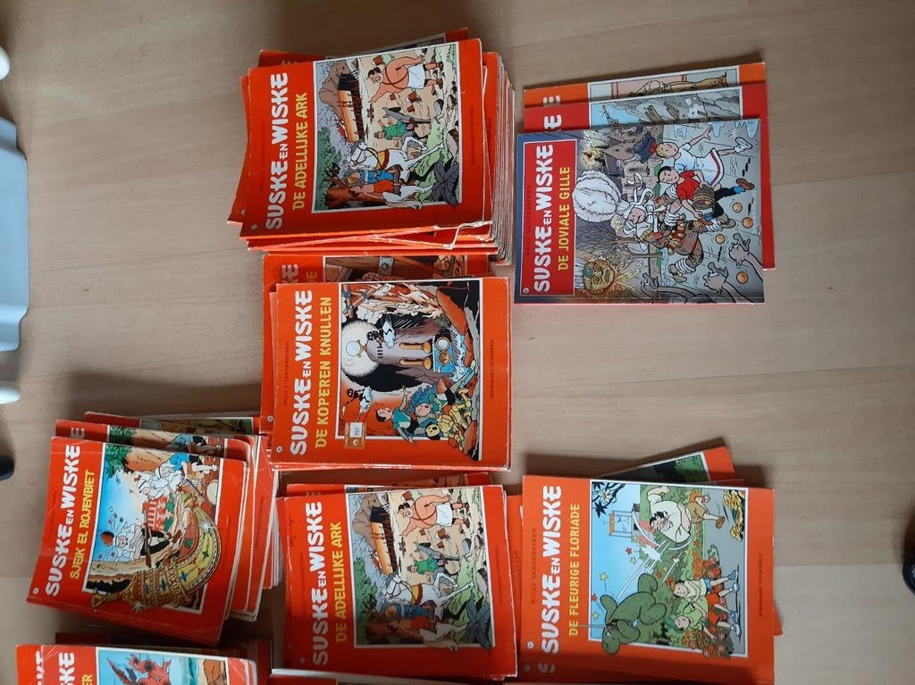 Suske en wiske 350 stuks, Série complète ou Série, Enlèvement, Utilisé