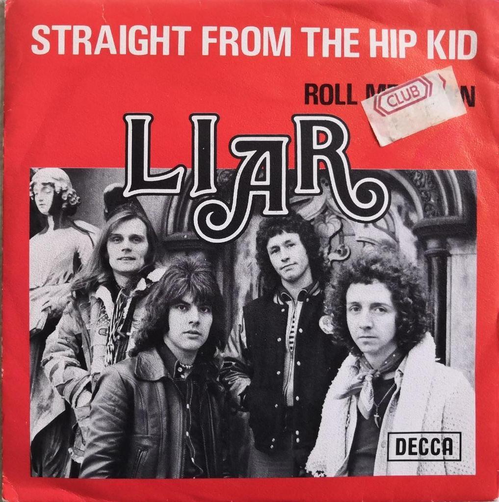 LIAR - Straight from the hip kid (single), Cd's en Dvd's, Vinyl Singles, Ophalen of Verzenden, Zo goed als nieuw, Rock en Metal