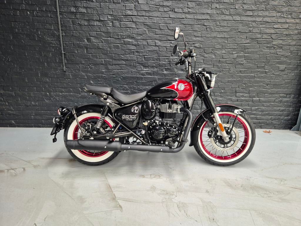 Royal Enfield Classic 350 Goan Rave Red, Motoren, Chopper, Bedrijf, Minimaal motorrijbewijs A2, 1 cilinder