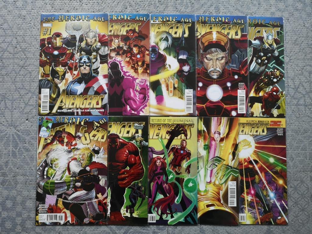 the Avengers (vol.4) #1-10 (2010), Complete serie of reeks, Ophalen of Verzenden, Nieuw