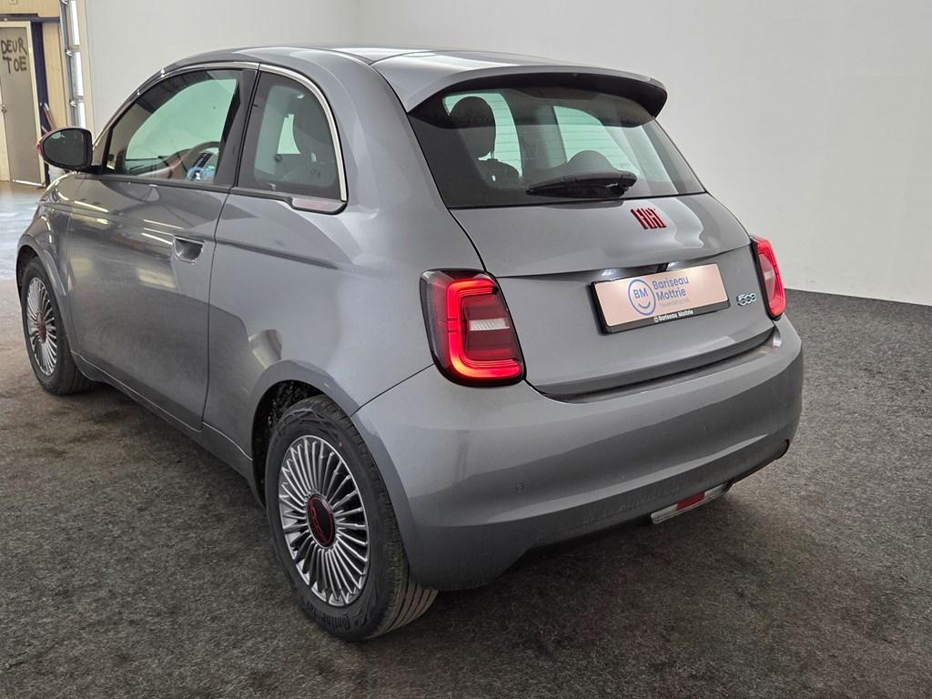 Fiat 500 RED ELECTRIC 156PK 24KWH AUTOMAAT * PACK PLUS* TEC, Autos, Argent ou Gris, Achat, Euro 6, Noir