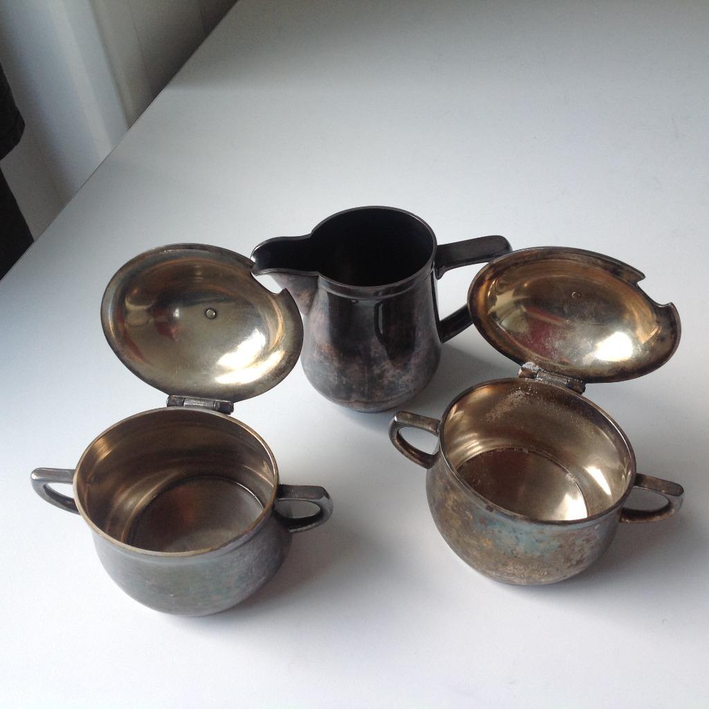 melkkannetje en 2 suikerpotjes, Antiek en Kunst, Ophalen of Verzenden