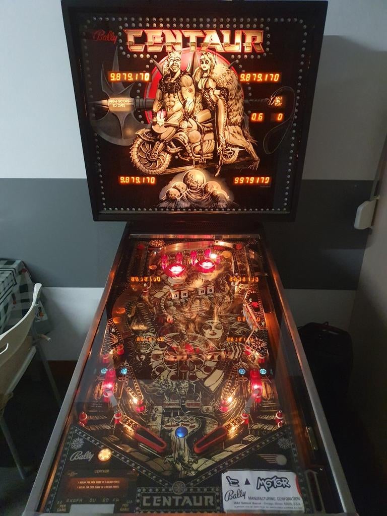 Centaur bally 1981, Enlèvement, Bally