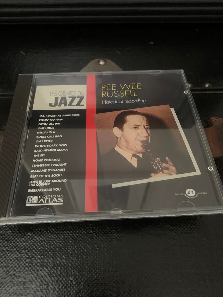 CD Jazz Geniuses Vol.8 - Pee Wee Russell, Ophalen of Verzenden, Zo goed als nieuw