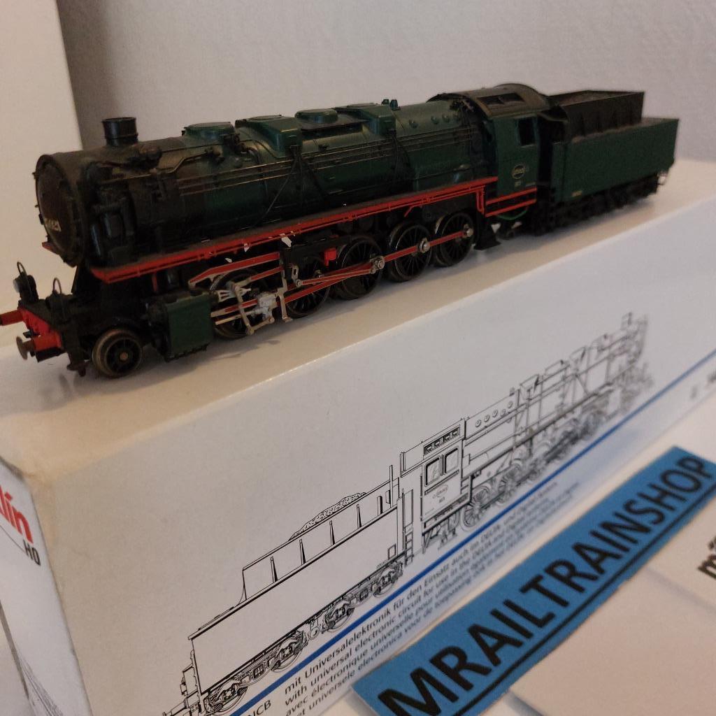 34883 MÄRKLIN HO - Stoomlokomotief serie 25021/Loco à vapeur, Locomotief, Marklin, Nieuw, Ophalen of Verzenden