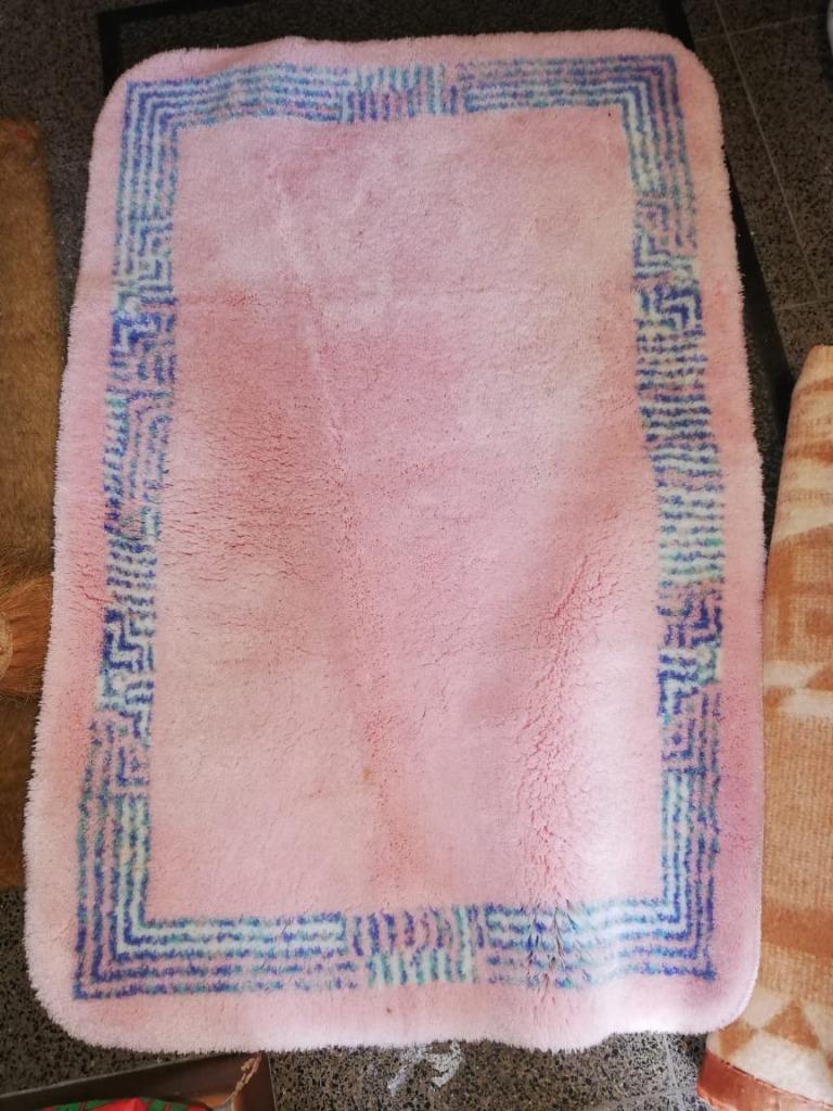 Badmat, Huis en Inrichting, Ophalen of Verzenden, Zo goed als nieuw, Roze, Badmat
