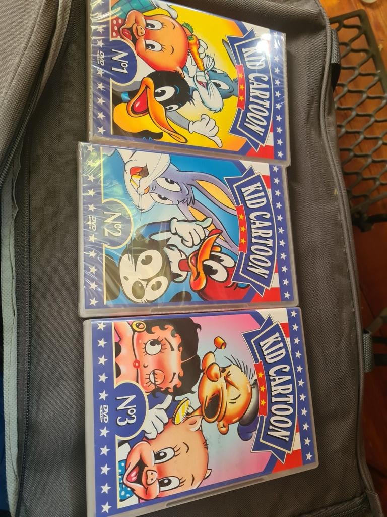 Lot de 3 dvds cartoon, Enlèvement ou Envoi, Comme neuf